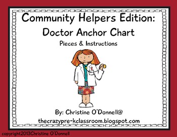Community Helper Anchor Chart: Doctor