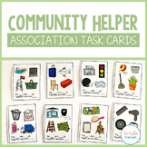 Community Helper Association Task Cards