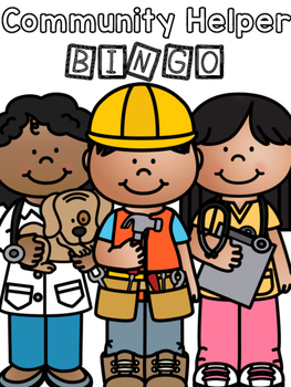 Preview of Community Helper Bingo