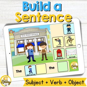 Preview of Community Helper Build a Sentence