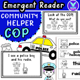 Community Helper COP - Emergent Reader Kindergarten Reader