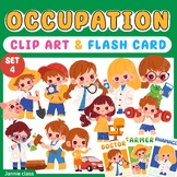 Community Helper Clipart & Flash Card Set4 (Jobs and Occupations)