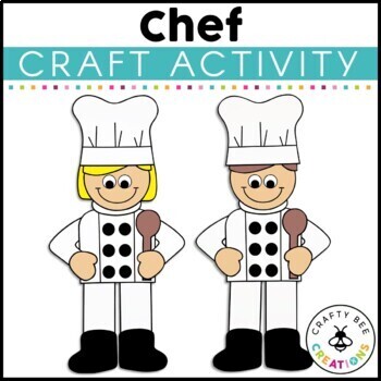 Community Helper Craft, Chef Craft, Career Day