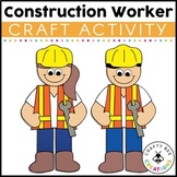 Community Helper Craft | Construction Worker | Career Day 