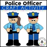Community Helper Craft | Police Officer | Career Day Activ