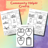Community Helper Crafts, Career Day, Real World Jobs, No P