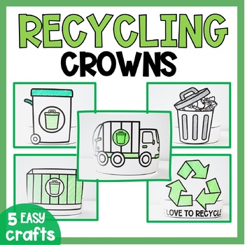 Preview of Community Helpers Craft Preschool Coloring Pages & Activities Garbage Collector
