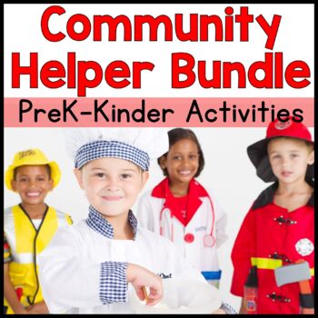 Preview of Community Helper Growing Bundle