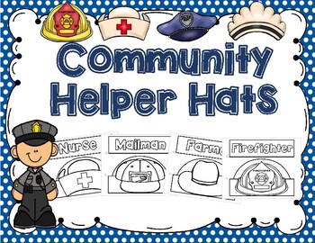 Preview of Community Helper Hats