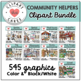 Community Helper Clipart Bundle by Clipart That Cares
