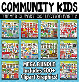 Community Helper Kids Clipart Mega Bundle Part 2
