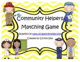 Community Helper Matching Game