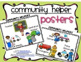 Community Helper POSTERS/Set of 2