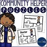 Community Helper Puzzles for Early Elementary Career Education
