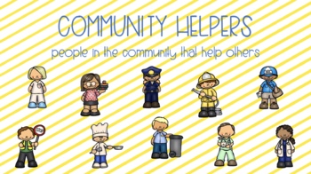 Preview of Community Helper Seesaw Slides