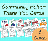 Community Helper Thank You Cards
