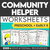 Community Helper Worksheets for Preschoolers | Community H