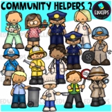 Community Helpers 2 Clip Art Set (Educlips Clipart)