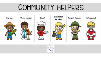 Preview of Community Helpers 2: Google Slides and Seesaw