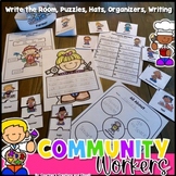 Community Helpers Activities Career Week Jobs Worksheets Crafts