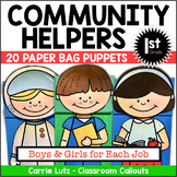 Community Helpers Activities / Crafts / Puppets - Boys and Girls
