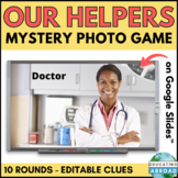 Community Helpers Activities | Mystery Photo Game on Googl
