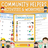 Community Helpers Activities & Worksheets | Community Help