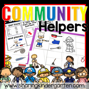 Preview of Community Helpers Activities and Community Helper Centers