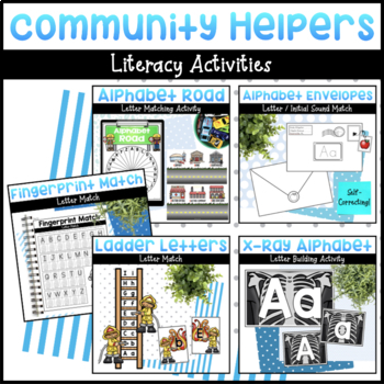 Community Helpers Activities for Preschool - Math, Literacy, & Dramatic Play