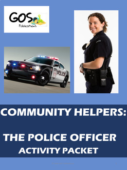 Preview of Community Helpers Activity Packet - The Police Officer {EDITABLE}