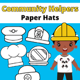 Community Helpers Activity Crafts - Paper Hats for Kids