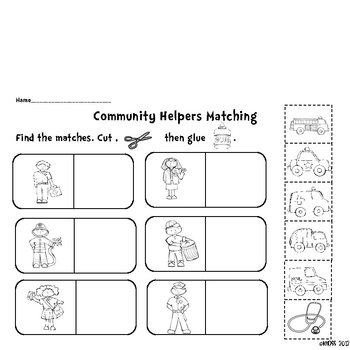 esl kindergarten lesson plan community helpers