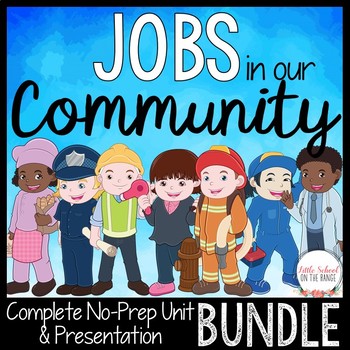 Preview of Community Helpers BUNDLE