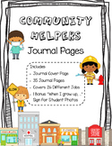 Community Helpers Book or Journal Pages