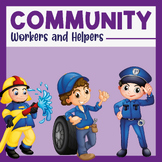 Community Helpers Booklet Workers Worksheets & Activities,