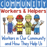 Community Helpers Workers Activities 1st Grade Kindergarte