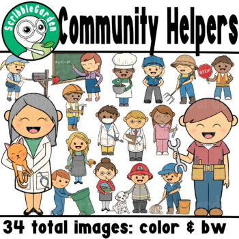 Preview of Community Helpers Career ClipArt