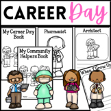 Labor Day Community Helpers - Career Day Coloring and Writ
