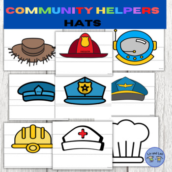Preview of Community Helpers- Career Day Hats