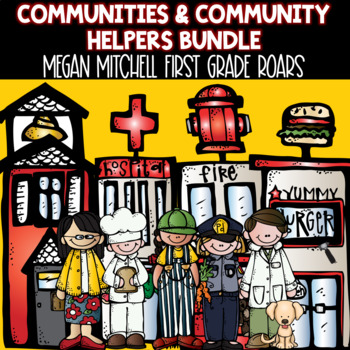 Preview of Communities and Community Helpers BUNDLE