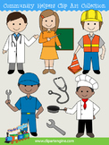 Community Helpers Clip Art Collection