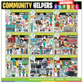 Community Helpers Clip Art SURPRISE Growing Bundle!