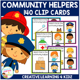 Community Helpers Clip Cards & Memory Cards