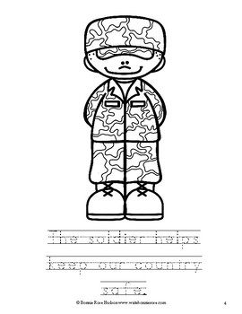 Community Helpers Coloring Book-Level B by WriteBonnieRose | TpT