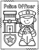 Community Helpers Coloring Pages by Preschoolers and Sunshine | TpT