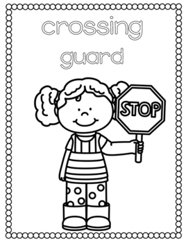 Community Helpers Coloring Pages| Distance Learning by Countless Smart