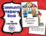 Community Helpers Comprehension Emergent Reader Printable Book