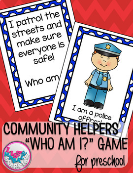 Preview of Community Helpers Comprehension Activity