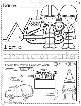 Community Helpers: Construction Worker by Rainey Cloud Classrooms