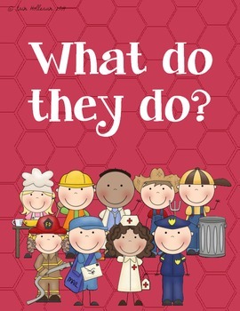 Preview of Community Helpers Critical Thinking - Preschool Language and Social Studies